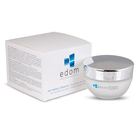 Edom Mineral Anti Wrinkle Cream Q For Normal To Dry Skin Dead Sea