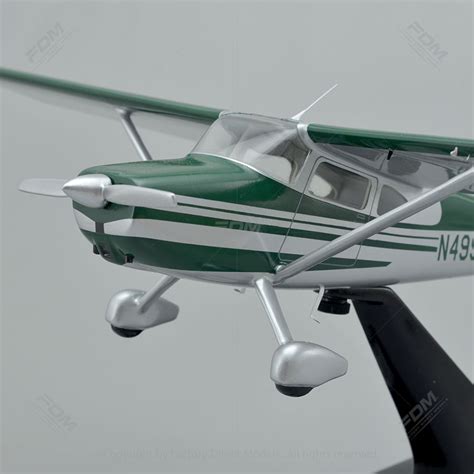 Cessna 170b Model With Detailed Interior Factory Direct Models