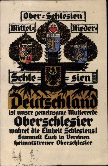 Wappen K Nstler Ansichtskarte Postkarte M Nser A Opole Oppeln