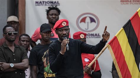 Ugandan Opposition Figure Bobi Wine Shot In The Leg After Confrontation