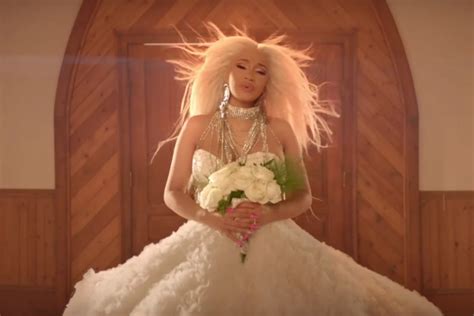 Cardi B Walks Down the Aisle in New "Be Careful" Video