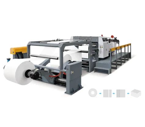 High Speed Sheet Cutter Machine Two Reels Servo Precision Double Helix