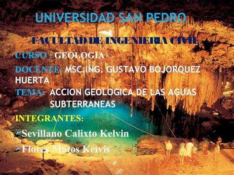 Pdf Accion Geologica De Aguas Subterraneas Dokumentips