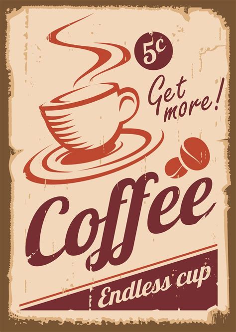 Vintage Coffee Signs Vintage Coffee Coffee Signs