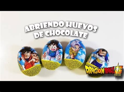 Abriendo Huevos Sorpresa De Dragon Ball Super Del Chino Youtube