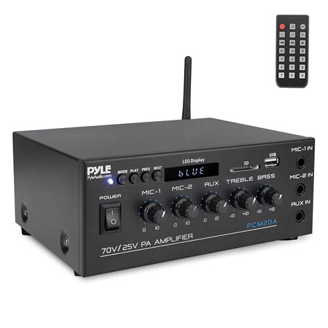 Small Audio Amplifier With Remote