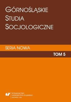 Górnośląskie Studia Socjologiczne Seria Nowa T 5 09 Ruch