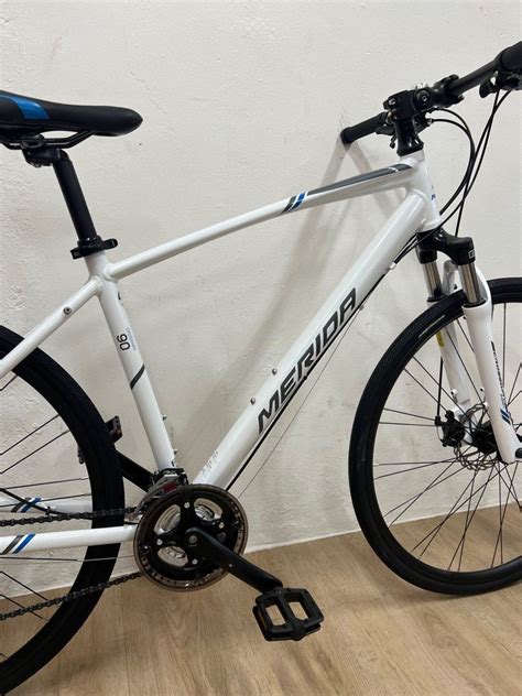 Merida Crossway 90 Hybrid Bike On Off Road Shimano Gear Sports