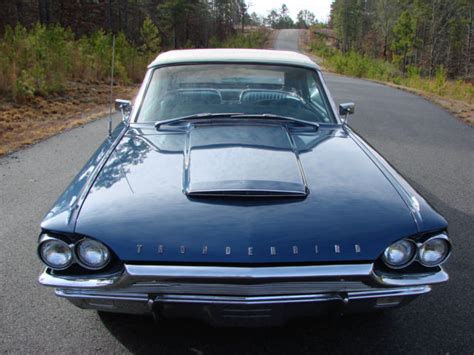 Ford Thunderbird Convertible 1964 Caspian Blue For Sale 4y85z183071