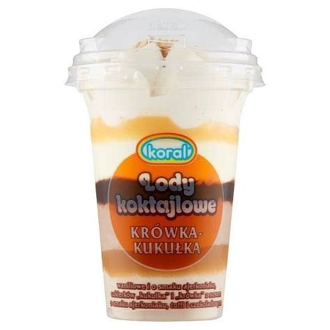 Magda polskie mrożonki KORAL LODY KOKTAJLOWE KUKULKA 400ML 12 LODY