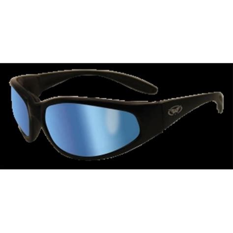 Global Vision Eyewear Hercules Plus Safety Glasses G Tech Blue Lens Matte Black Frame