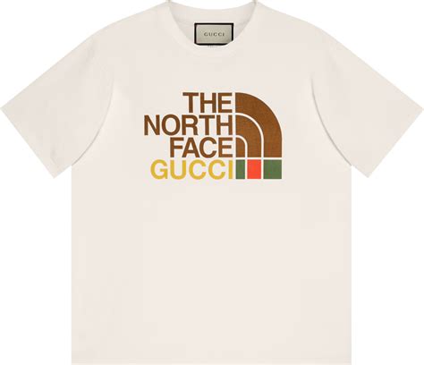 Gucci X The North Face White Logo T Shirt Inc Style