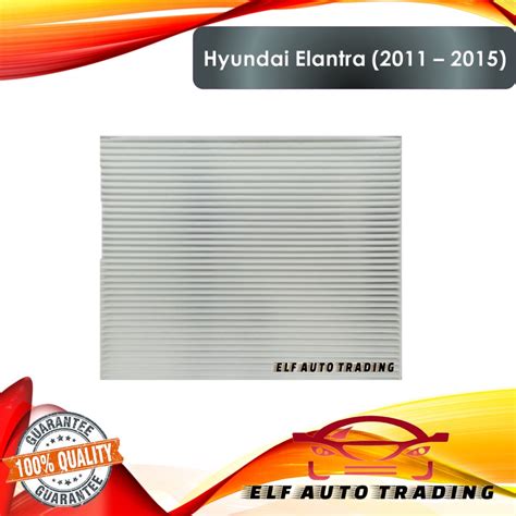 Cabin Filter For Hyundai Elantra 2011 2015 Shopee Philippines