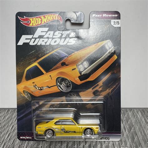 Hot Wheels Real Riders Fast Rewind Fast Furious Nissan Skyline