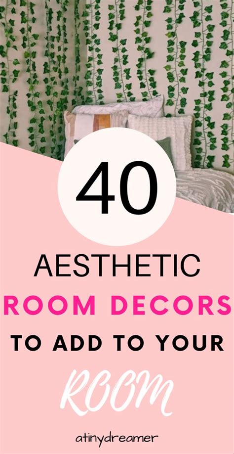 Aesthetic Room Decors To Add To Your Room Teen Room Makeover Diy