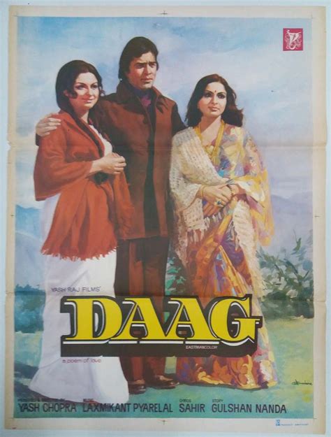 DAAG – Bollywood Cinema Poster