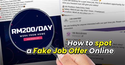 Dont Get Scammed How To Spot A Fake Job Offer Online Technave