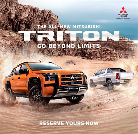 All New Mitsubishi Triton Is Going Beyond The Limits Power Wheels Magazine