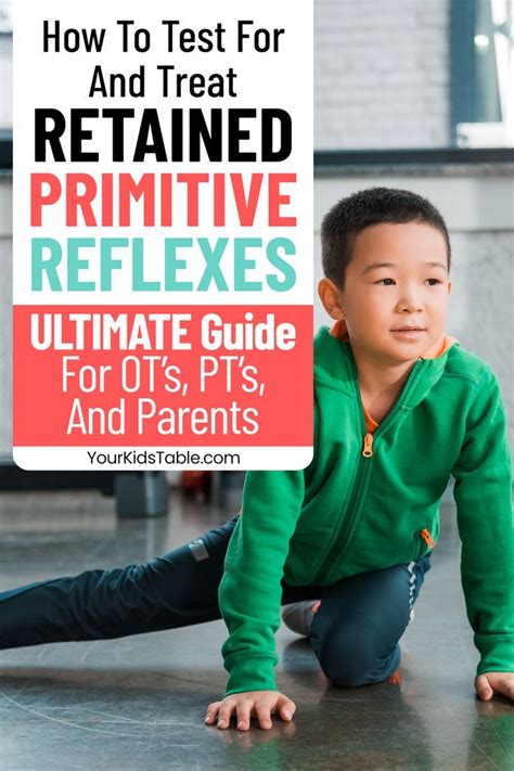 Retained Primitive Reflexes Occupational Therapy | Primitive reflexes, Sensory issues, Parenting