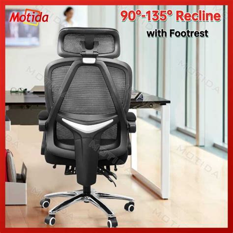 Motida Heavy Duty Ergonomic Office Chair Computer Chair Adjustable
