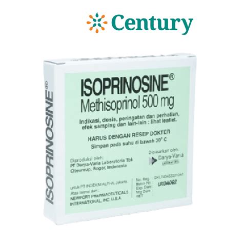 Jual ISOPRINOSINE 500 MG 1 STRIP 8 TABLET METHISOPRINOL ANTI VIRUS