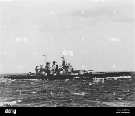 USS North Carolina in 1941 Stock Photo - Alamy