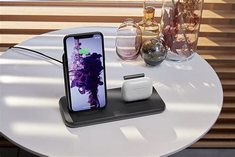 Best Buy: ZENS Stand+Dock Dual Wireless Charger Aluminium 10W Black ...