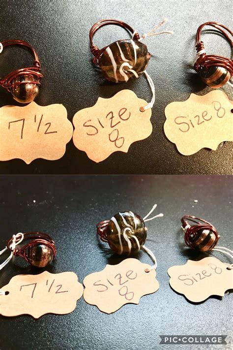 Copper Wire Wrap Rings Wire Wrapping Wire Wrapped Rings Wrap Rings