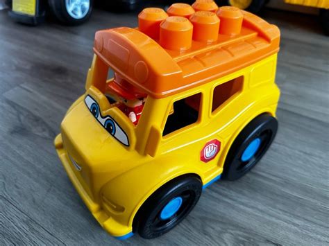 Big Lego school bus toy, Babies & Kids, Infant Playtime on Carousell