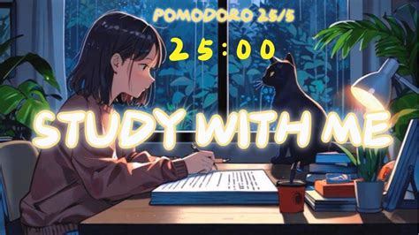 25 5 Pomodoro Timer Relaxing Lofi Deep Focus Pomodoro Timer Study