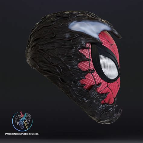 Stl File Venom Spiderman Mask D Print File Stl D Printable