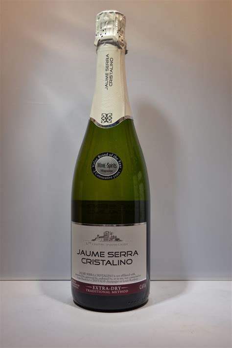 Jaume Serra Cristalino Sparkling Brut Extra Dry Cava Spain 750ml