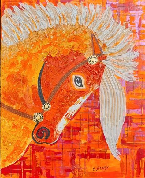 Le Cheval De Angel Peralta Bruno Imart Peinture Corrida