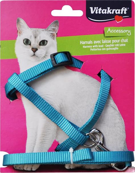 Vitakraft Harnais avec laisse pour Chat Couleur aléatoire Amazon