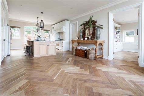 Herringbone Hardwood Floor Pattern