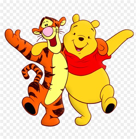 Winnie The Pooh And Tiger Cartoon Clipart Png Photo Toppng