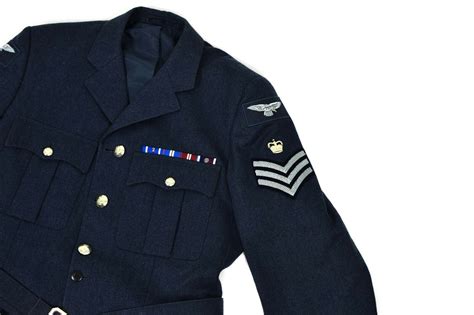 Genuine British Military Formal Jacket Air Force RAF blue military ...