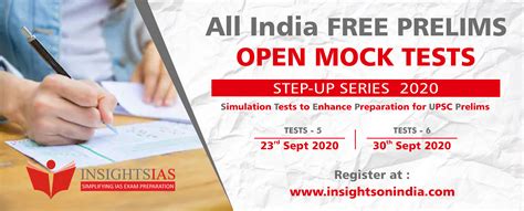 Step Up Prelims Free Open Mock Test Series For Upsc