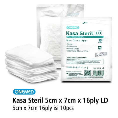 Jual Kasa Steril Ld Onemed X Cm Ply Pcs Kab Sukoharjo