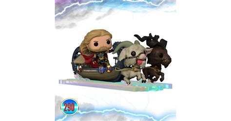 Funko Pop Ride Supdlx Marvel Thor Love Y Thunder Barco Con Cabras