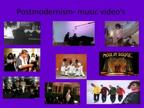 Postmodernism history of music videos music video’s