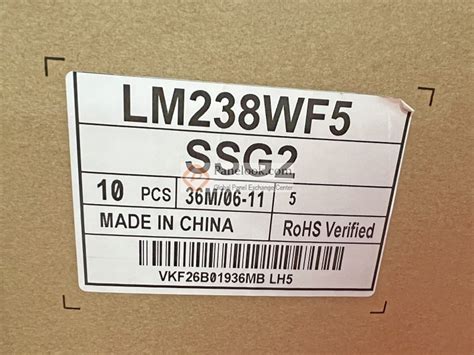 LG Display LM238WF5-SSG2 Overview - Panelook.com