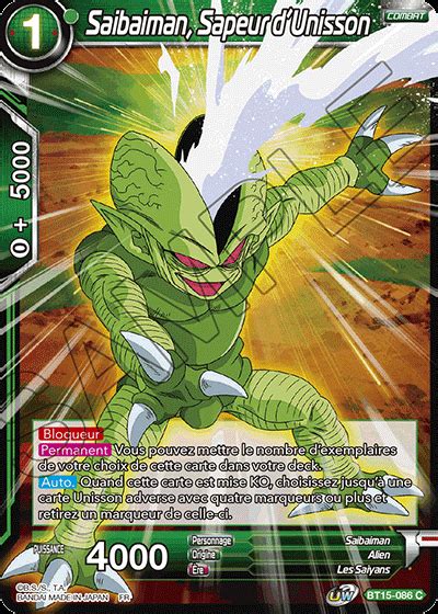 BT15 086 C Saibaiman Sapeur D Unisson DBSCards Fr