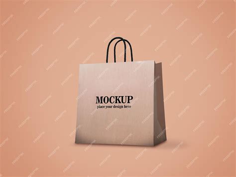 Premium Psd Paper Bag Mockup