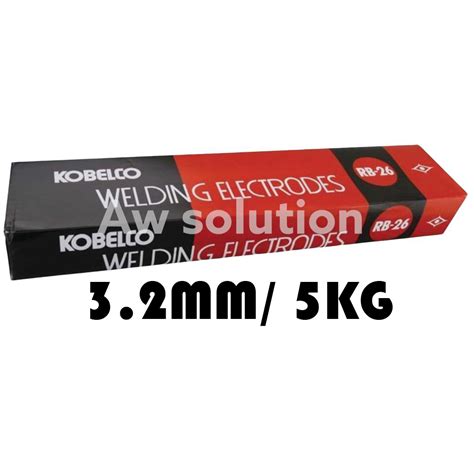 KOBELCO 2.6MM/3.2MM/4.0MM/5.0MM WELDING ELECTRODE/ WELDING ROD RB26 ... 