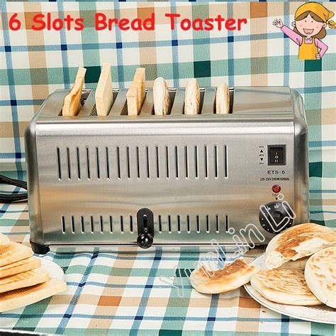 Aliexpress.com : Buy 6 Slots Household Breakfast Toaster Commercial Toaster Breakfast Assistant ...