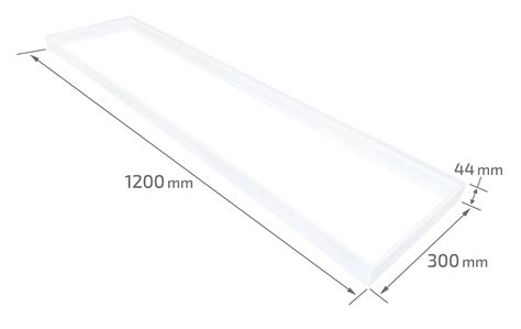 Ramka Do Panelu Led Do Kasetonu X Aluminium Bia A Koloreno