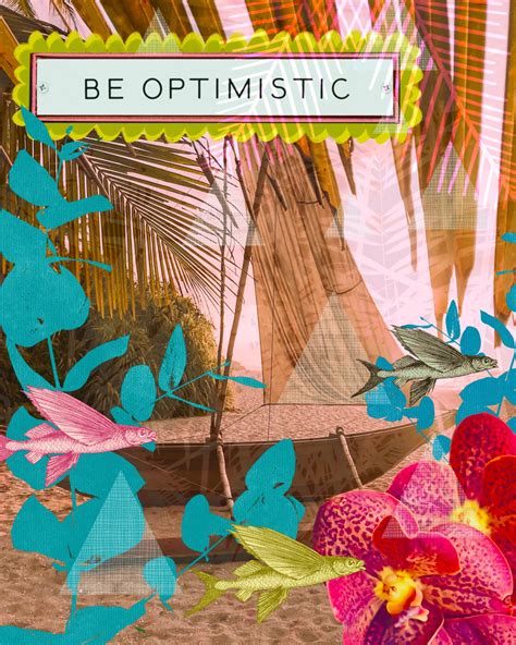 Be Optimistic Art Print | Etsy