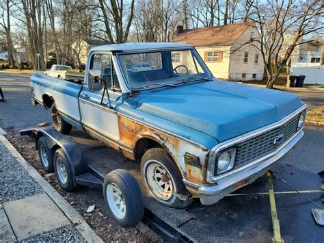 1972 Chevy C10 Cheyenne Super Restoration Project Clean Title And Vin For Sale