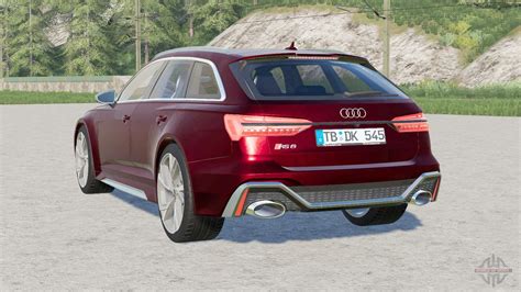 Audi Rs Avant C Steered Axles For Farming Simulator